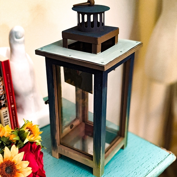 Ombre Hand Painted Candle Home Décor - Picture 2 of 4